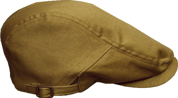 フロージュンコットンの帽子の製作例1