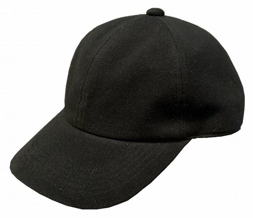 野球帽 BBキャップ ベースボール 吸汗 速乾 コットン 綿100％ 春 夏 日本製 ブラック 1