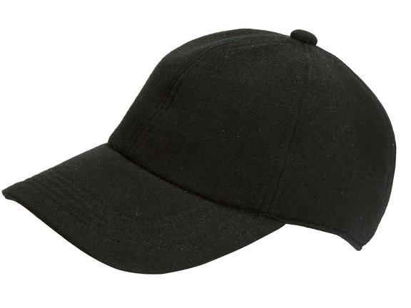 野球帽 BBキャップ ベースボール 無地 スウェット コットン 綿100％ 秋 冬 日本製 ブラック 1